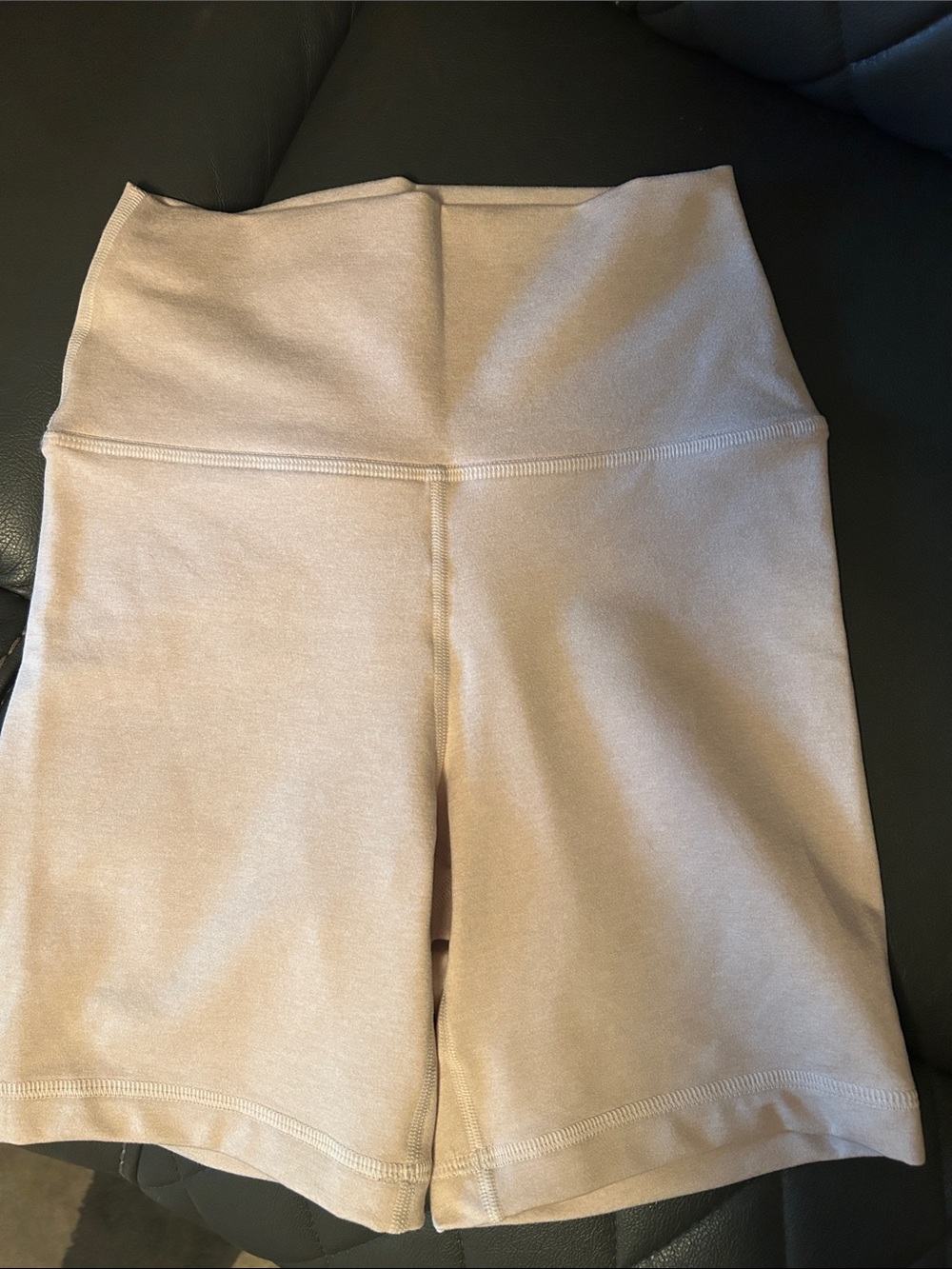 Fleo high rise tan shorts